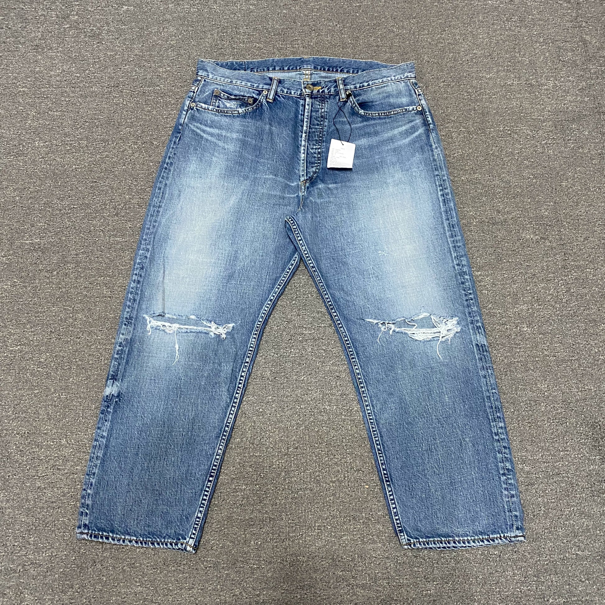 MADNESS 22SS Japan Double Knife-Cut Jeans