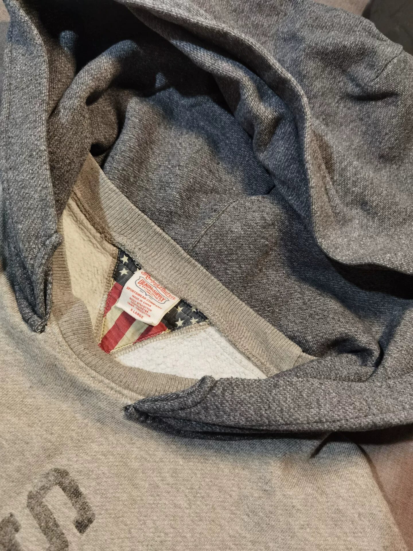 RRL RL Vintage Graphic Hoodie