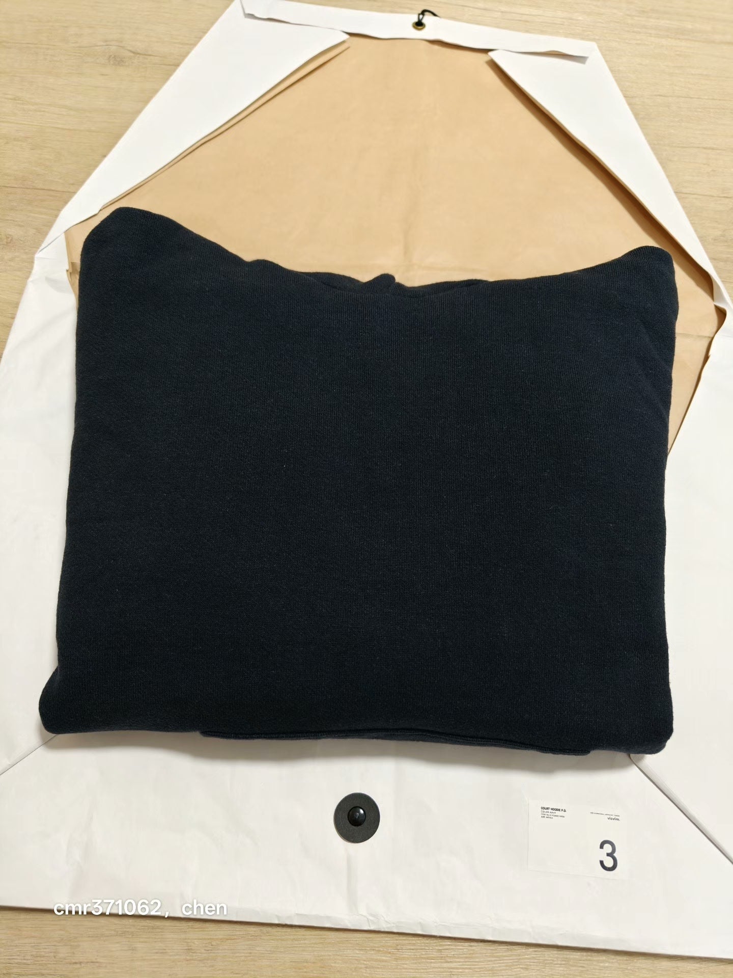 VISVIM 25AW COURT HOODIE P.O