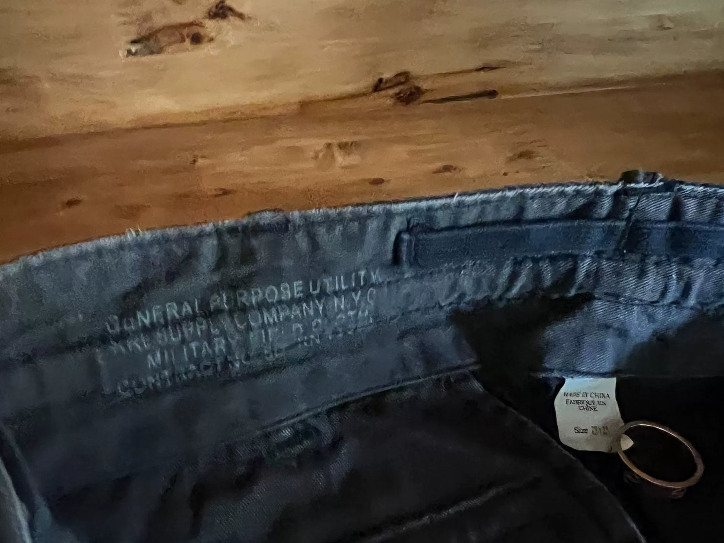 classic double rl cotton-blend cargo pants