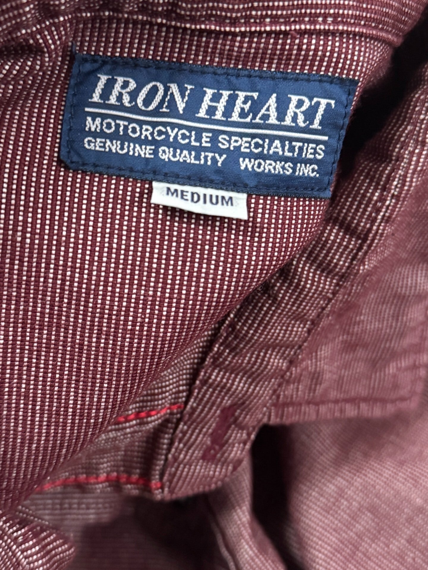 Red Iron Heart Work Shirt