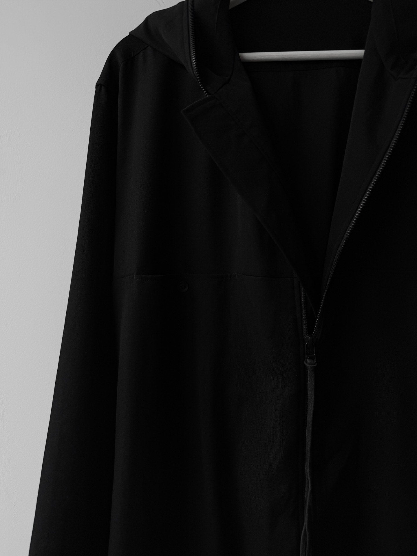 Yohji Yamamoto B Minimal Hooded Jacket