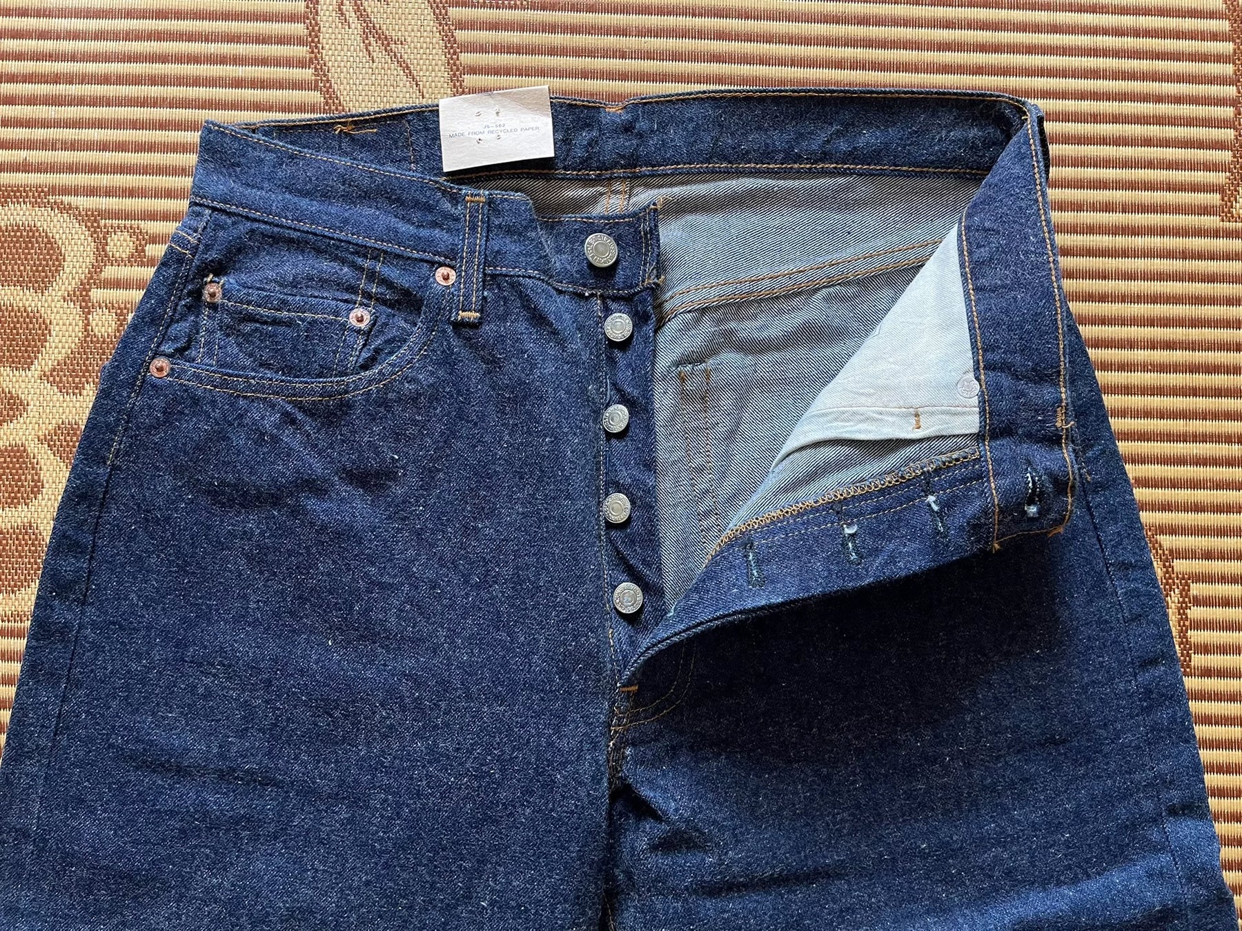 Levi's LVC 555 1960s 66501 Raw Jeans