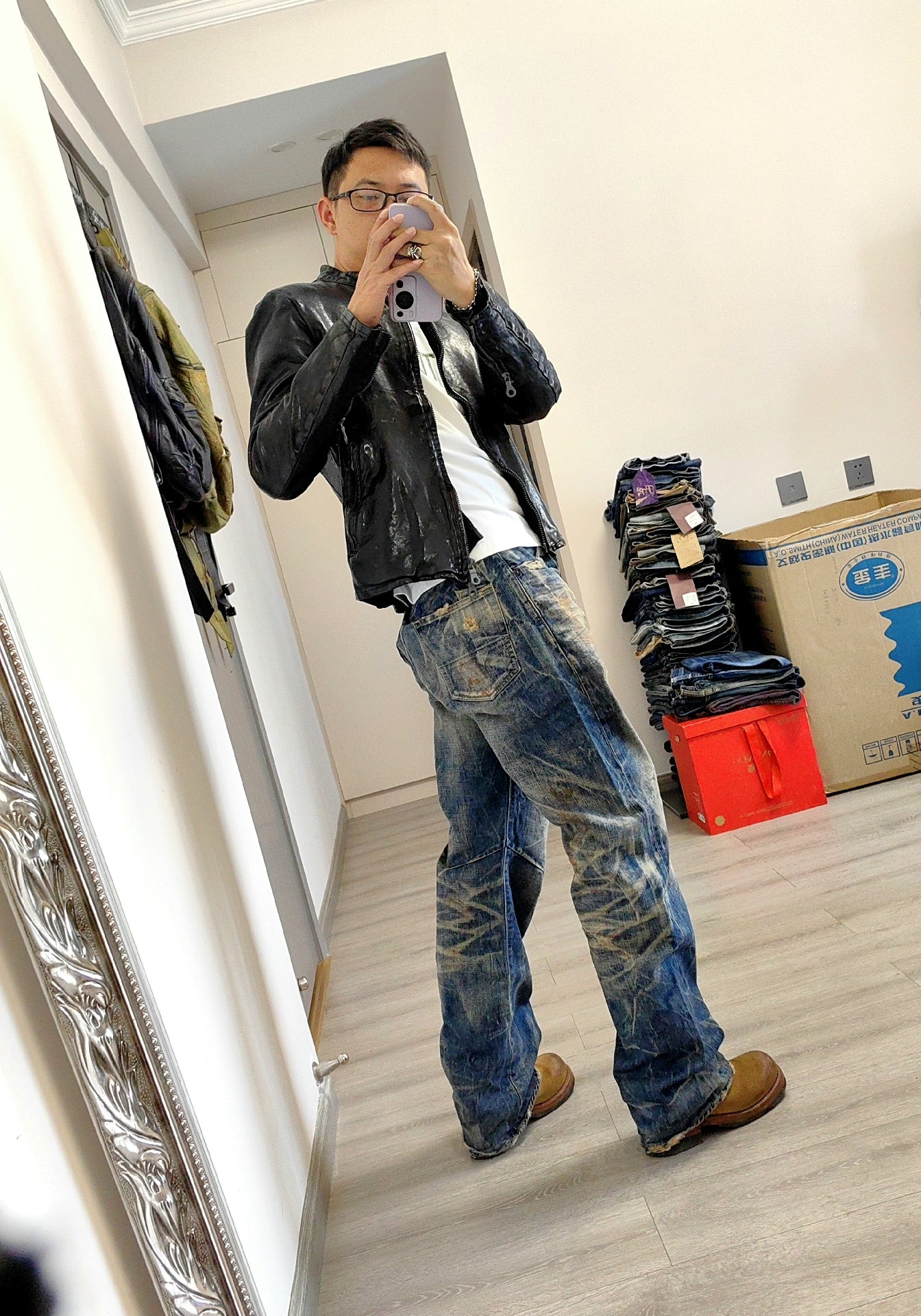 Purple Product Jeans W33