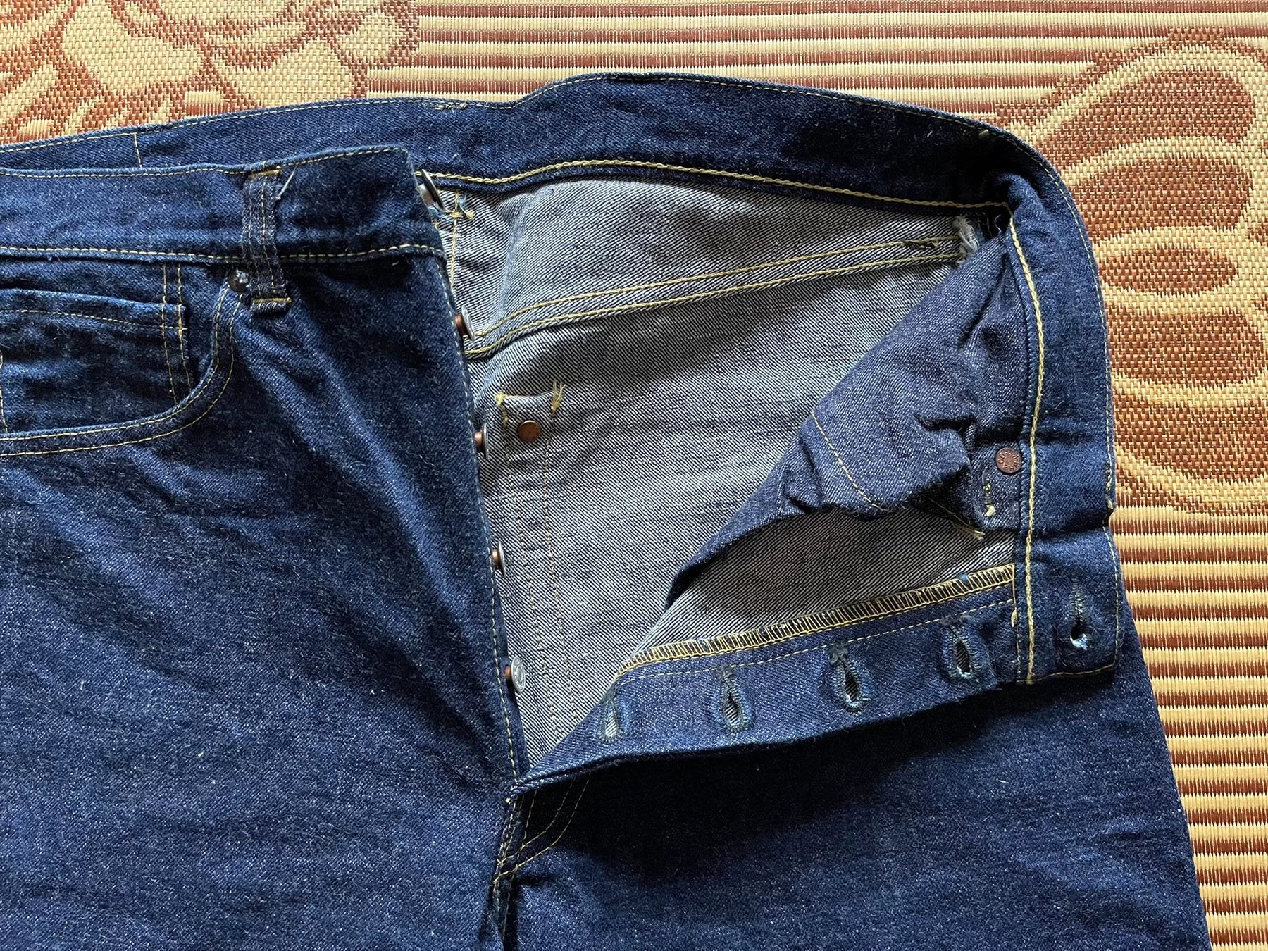 Warehouse 1999 1003xx Raw Jeans