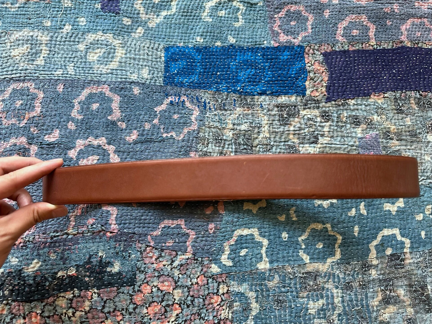 ralph lauren rrl high-end leather belt