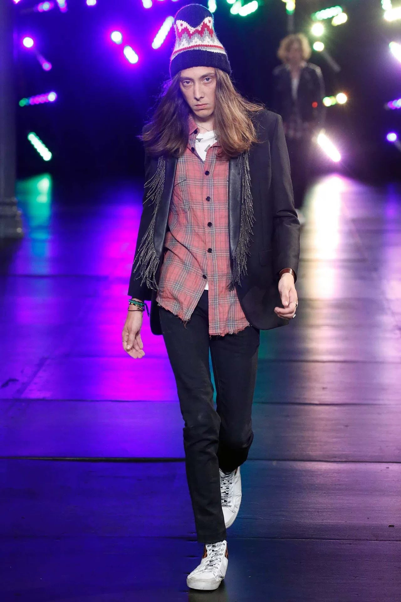 Saint Laurent High-Top Sneakers