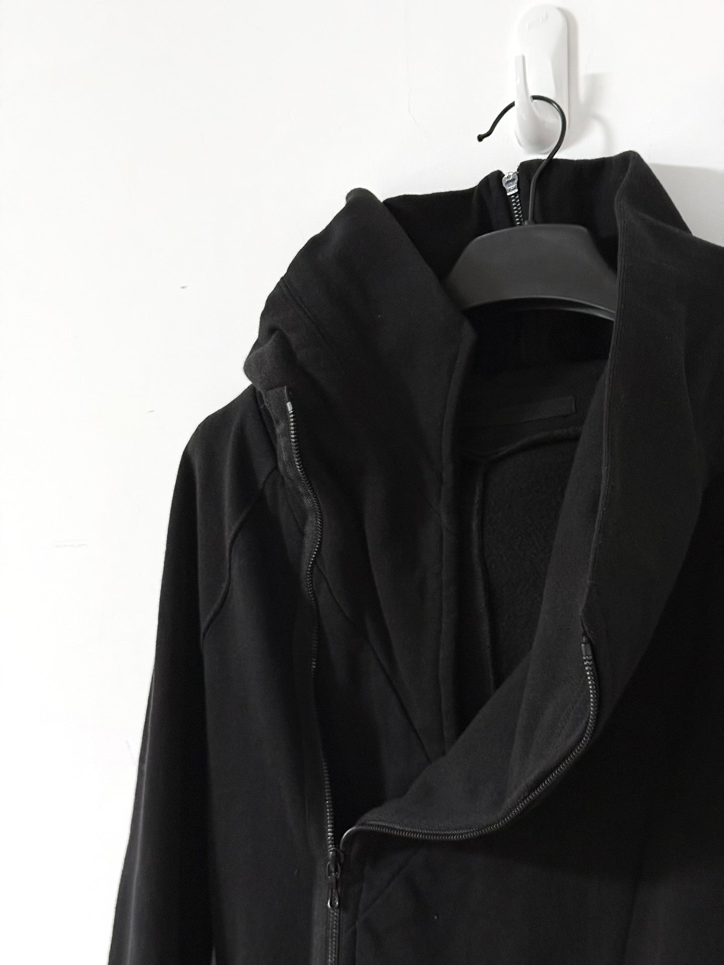 Julius Asymmetric Deconstructed Wizard Hat Sweatshirt