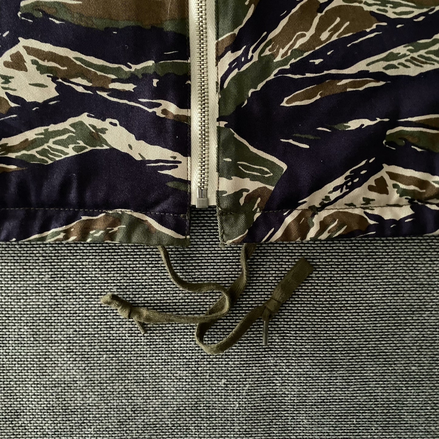 The Real McCoy's Tiger Stripe Canvas Jacket