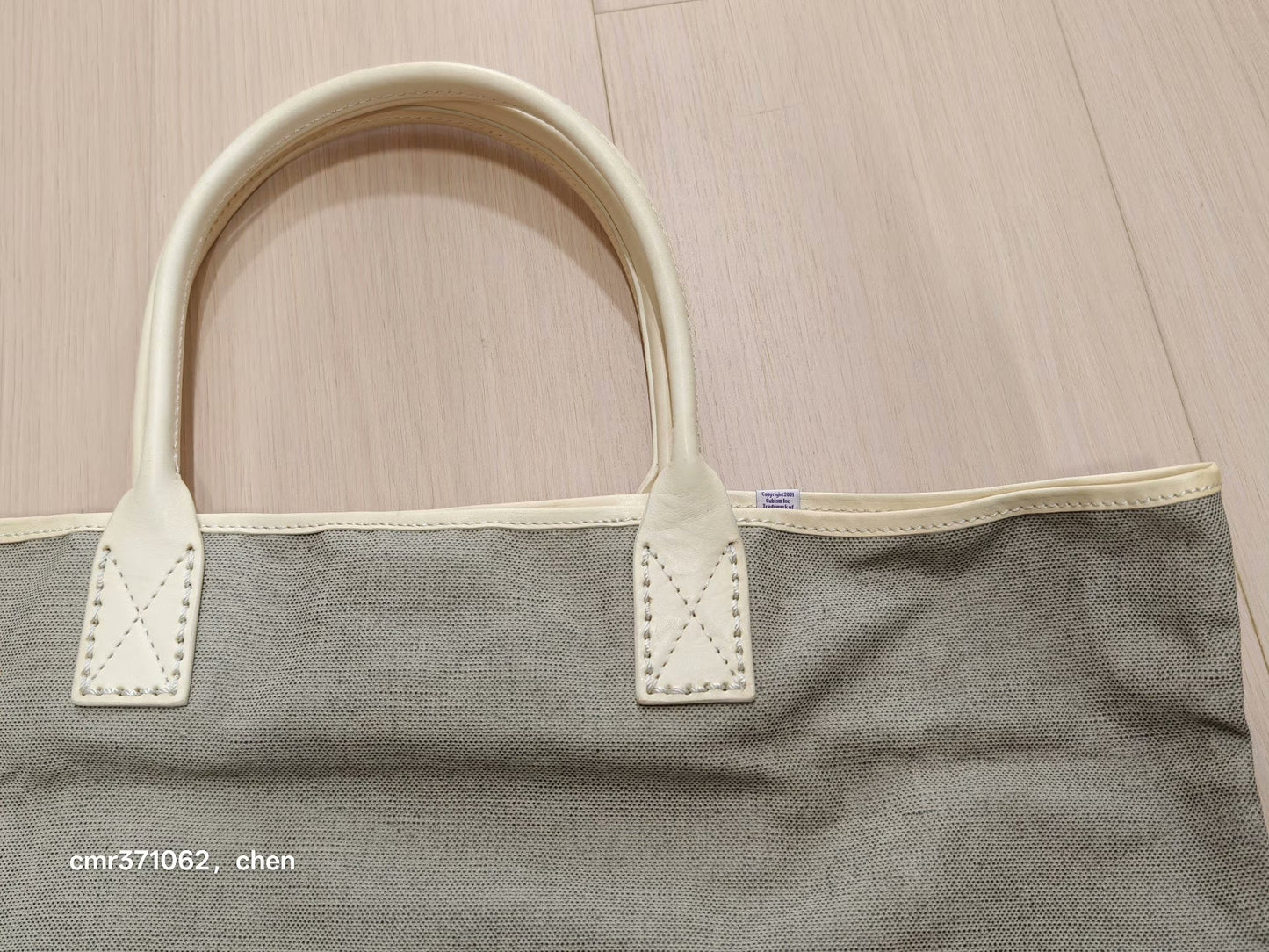 visvim coated canvas tote bag