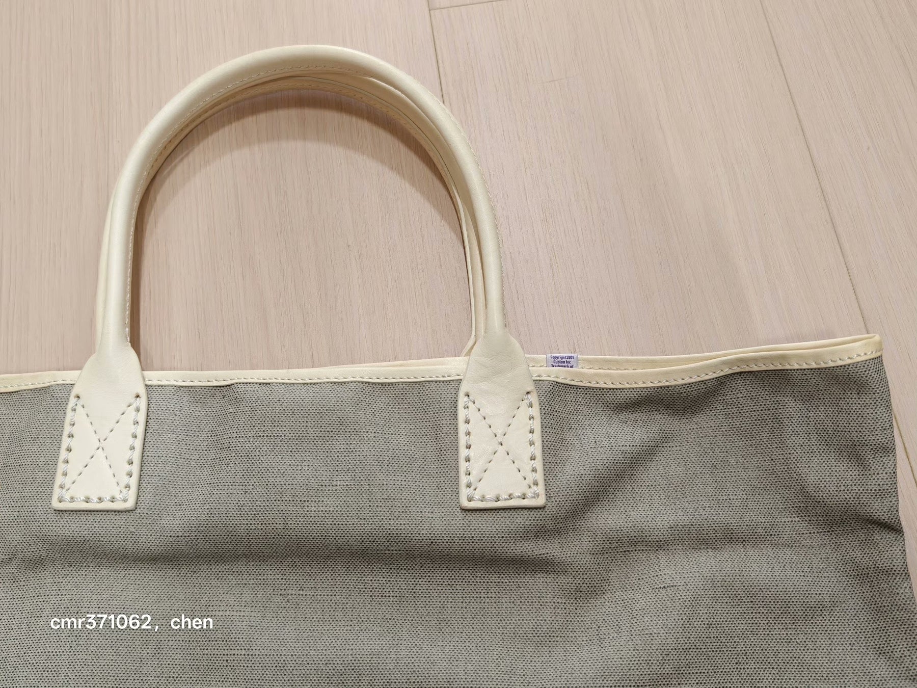 visvim coated canvas tote bag