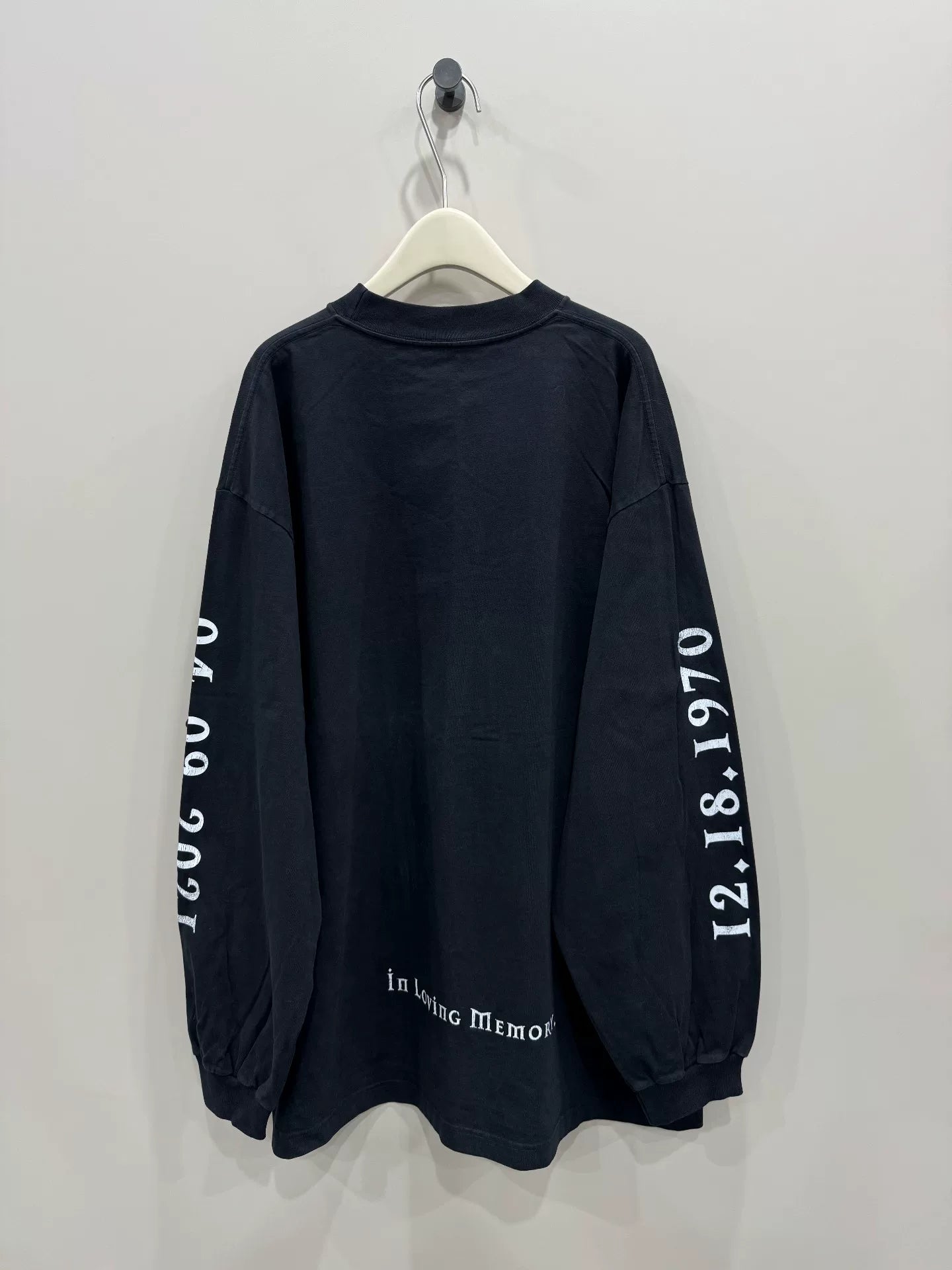 Balenciaga DMX Long Sleeve Shirt XL Size