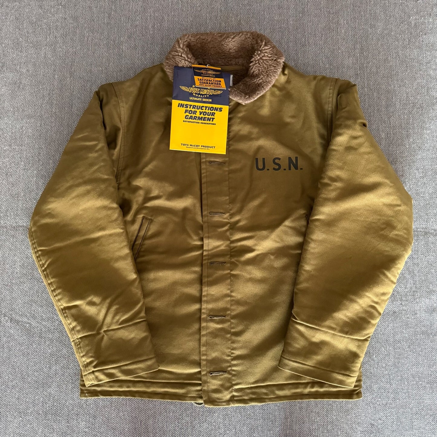 Toys Mccoy N1 Alpaca Wool Deck Jacket