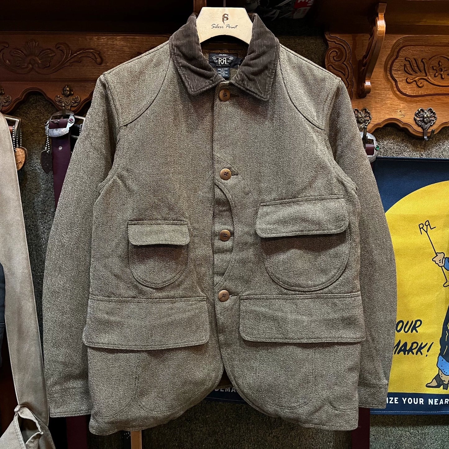 RRL Pepper Salt Jacket by Ralph Lauren