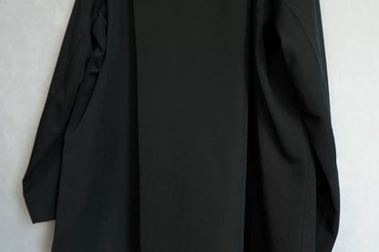 oversized wool jacket by yohji yamamoto