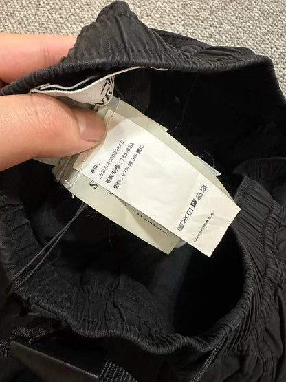 black cargo pants by stone island