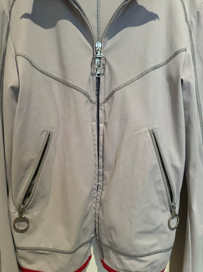 prada sport short jacket with red details