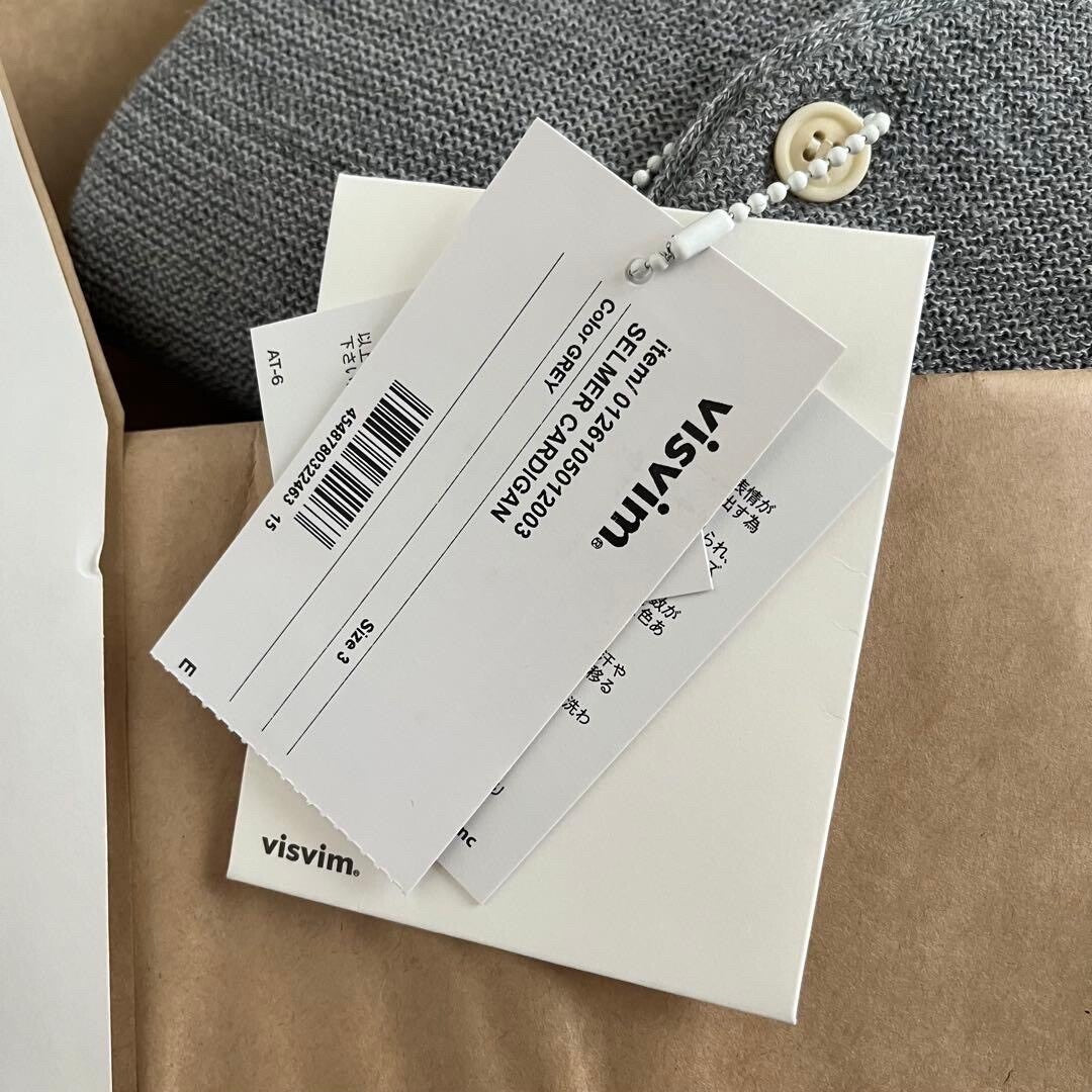 VISVIM 26SS SELMER V-Neck Cardigan