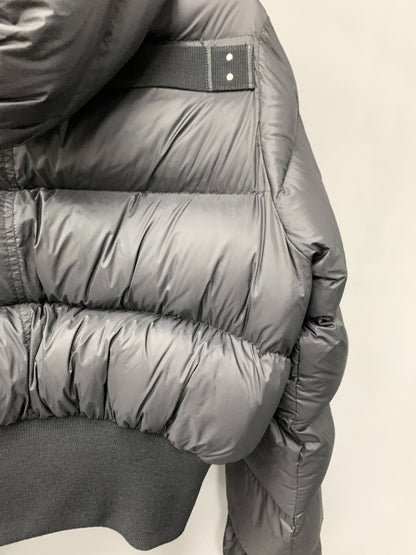 Rick Owens Hooded Puffer Jacket Black