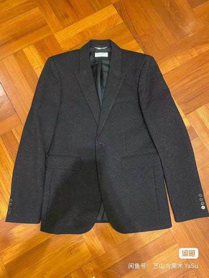 Saint Laurent FW15 Glitter Blazer