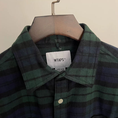 Wtaps Flannel Plaid Shirt