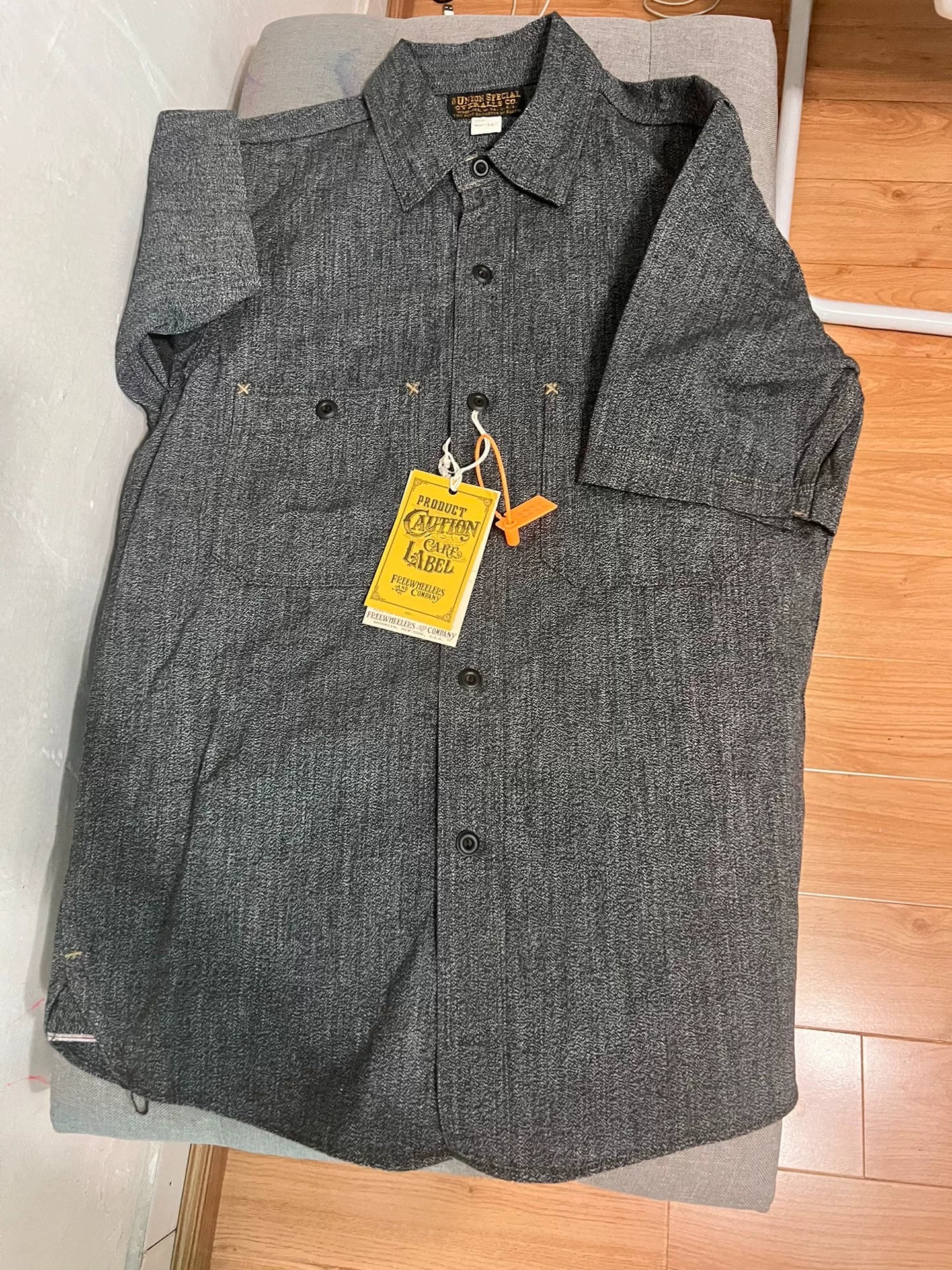 Freewheelers Short Sleeve Top Size 14