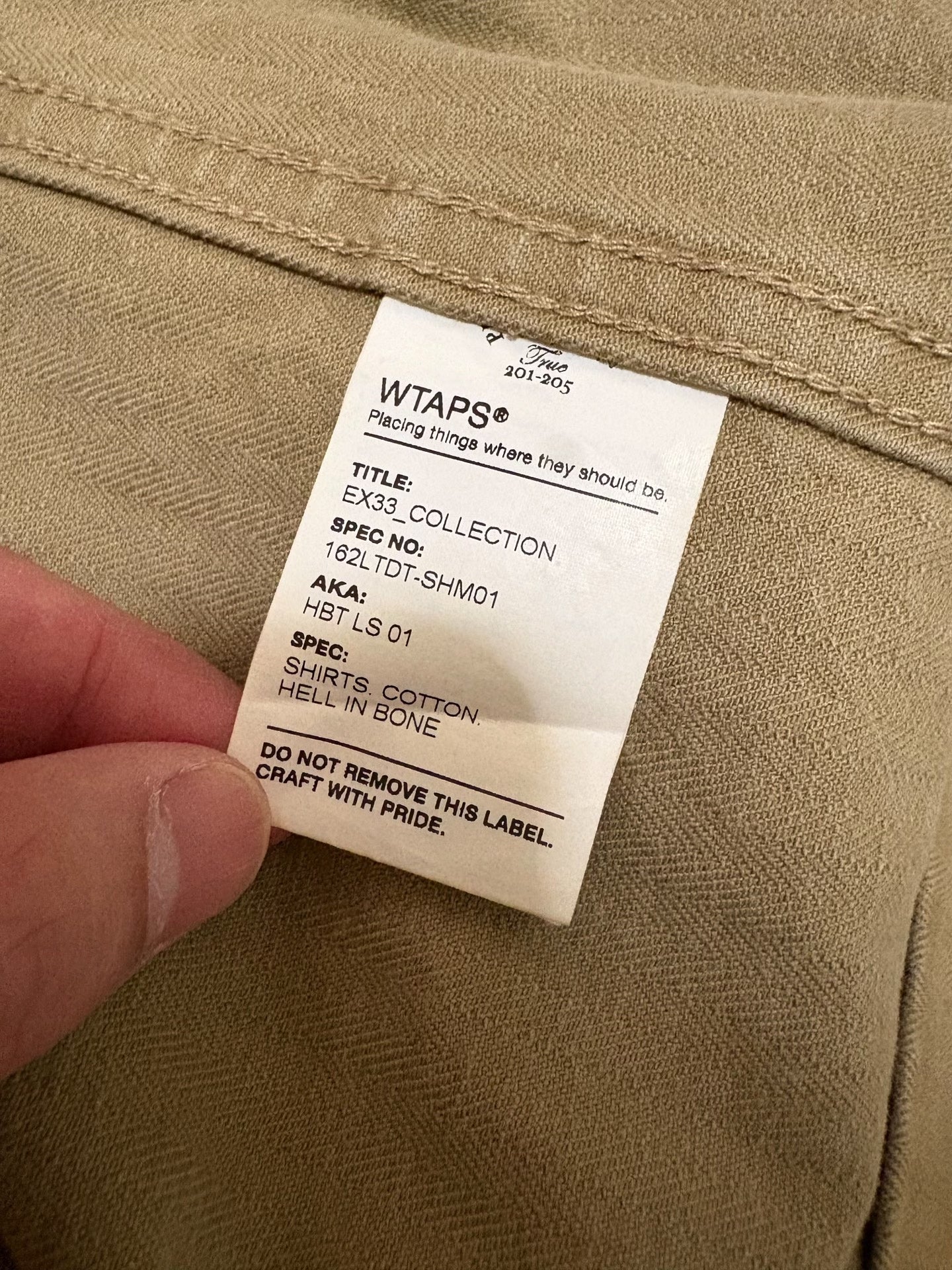 WTAPS HBT LS 16AW Shirt Jacket