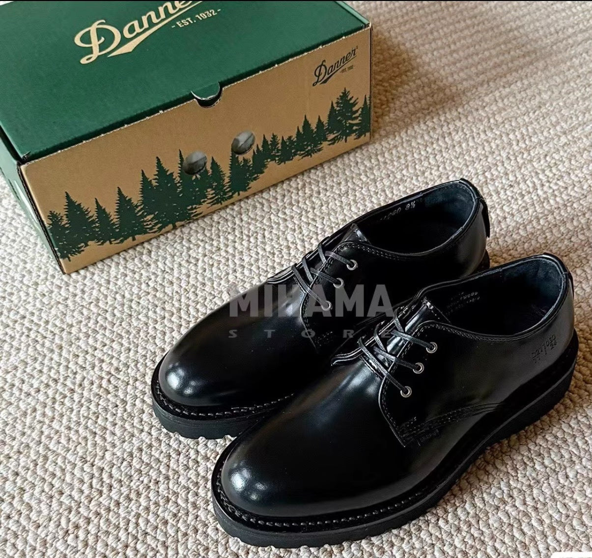 N.HOOLYWOOD x Danner 3-Eyelet Leather Shoes