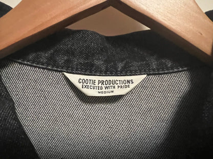 cootie denim jacket 23aw black medium