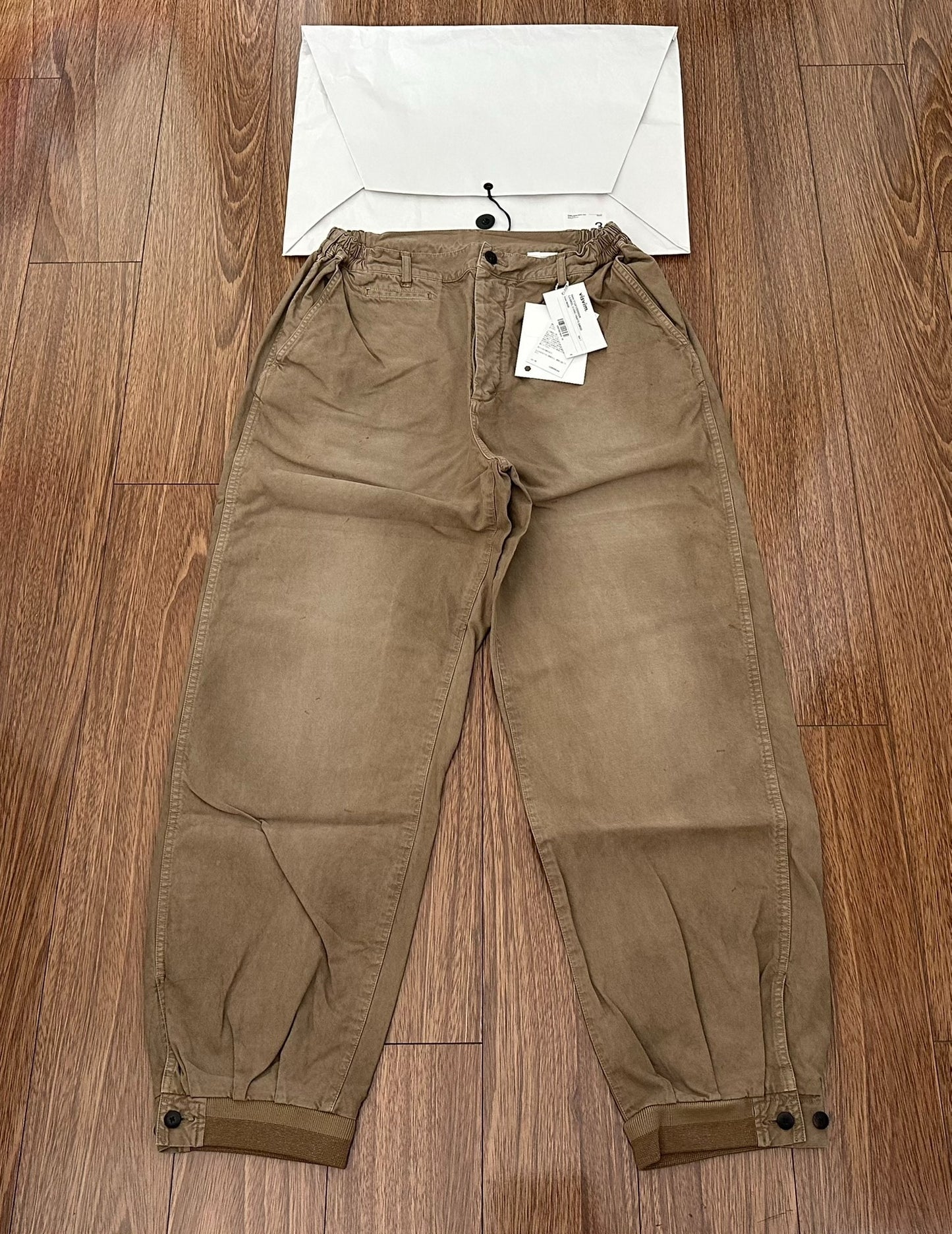 visvim carrol chino pants in beige