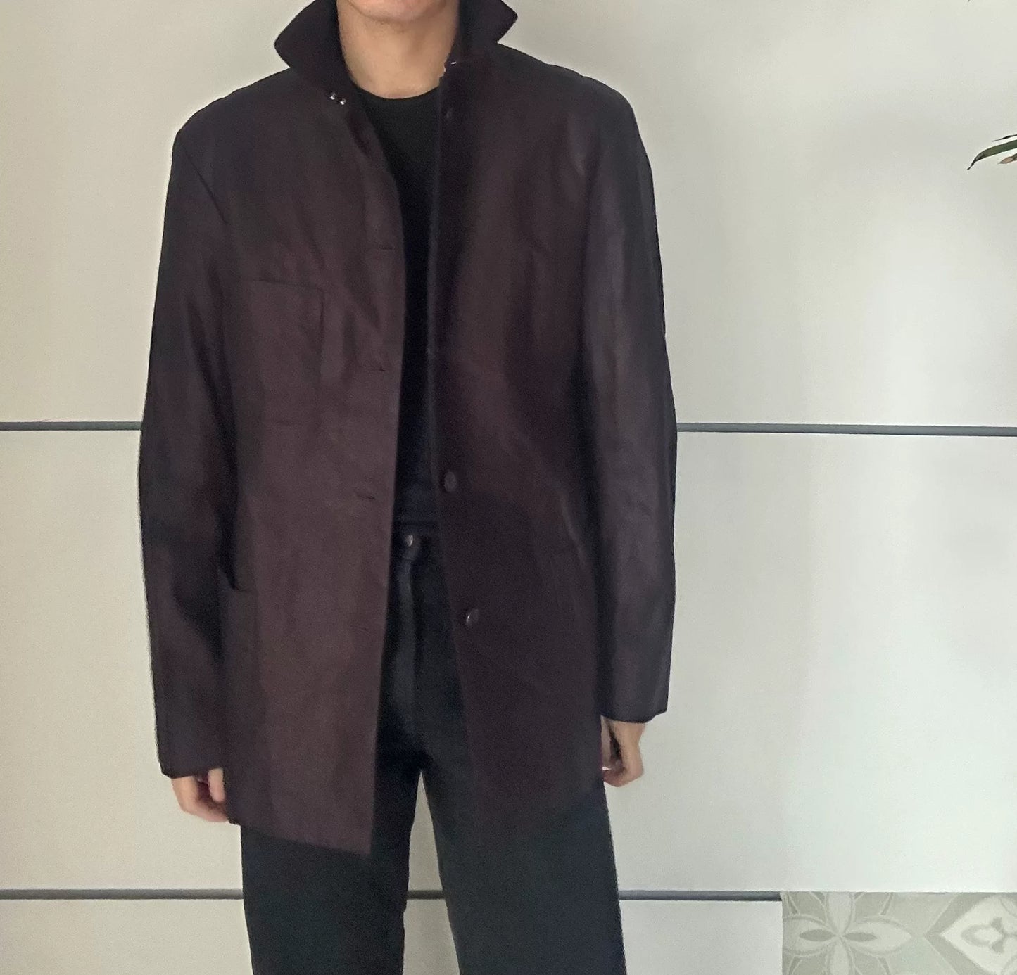 YOHJI YAMAMOTO 1993SS Lacquer Dyed Jacket