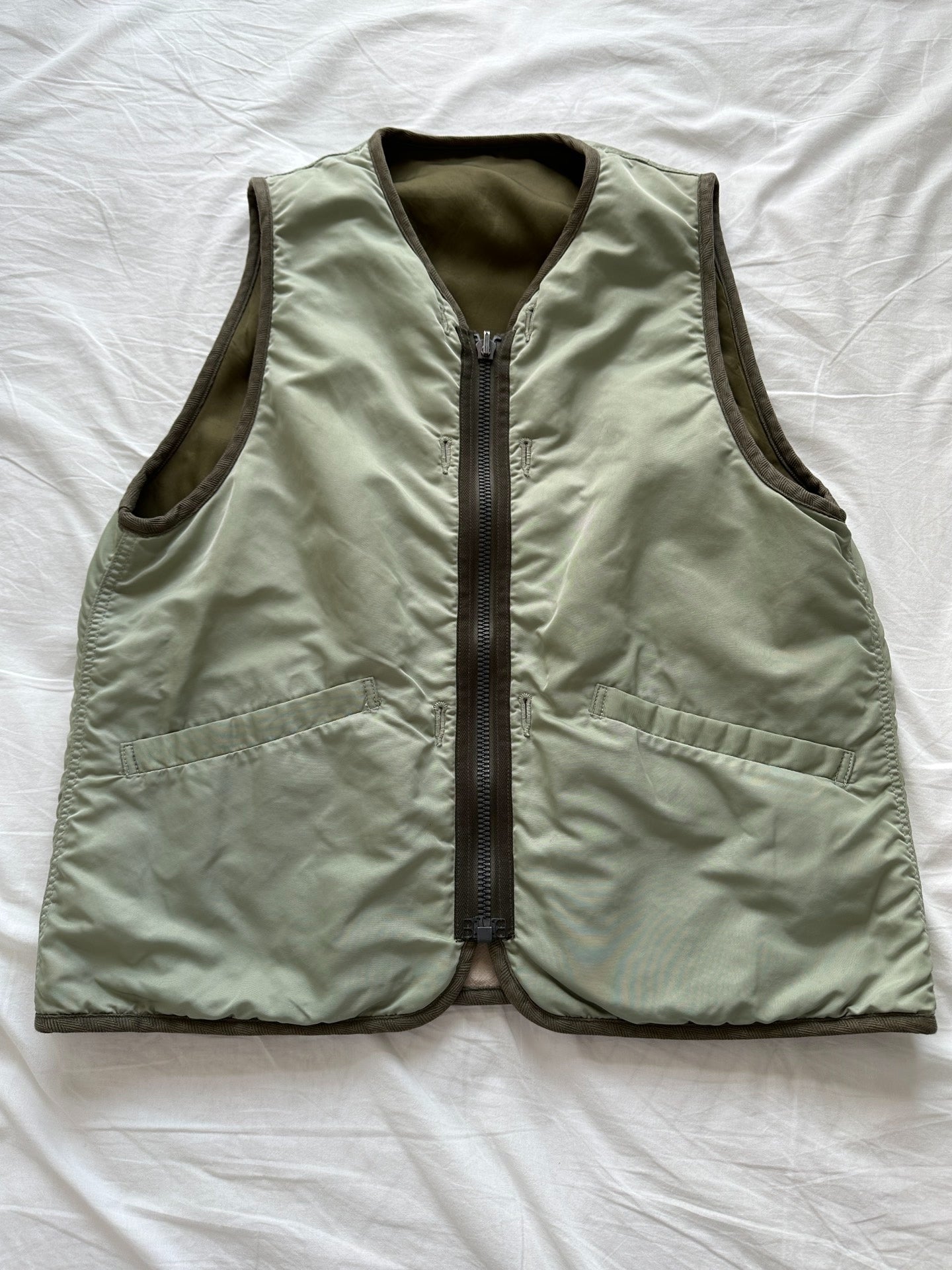 visvim 20ss Iris Liner Olive Vest