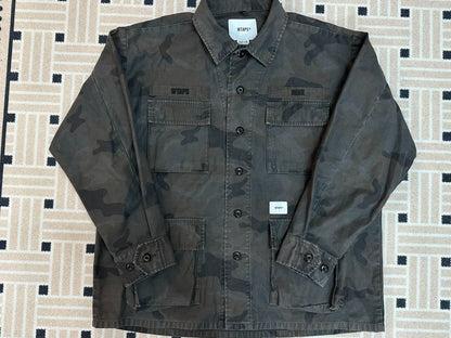 WTAPS JUNGLE LS Satin Camo Shirt