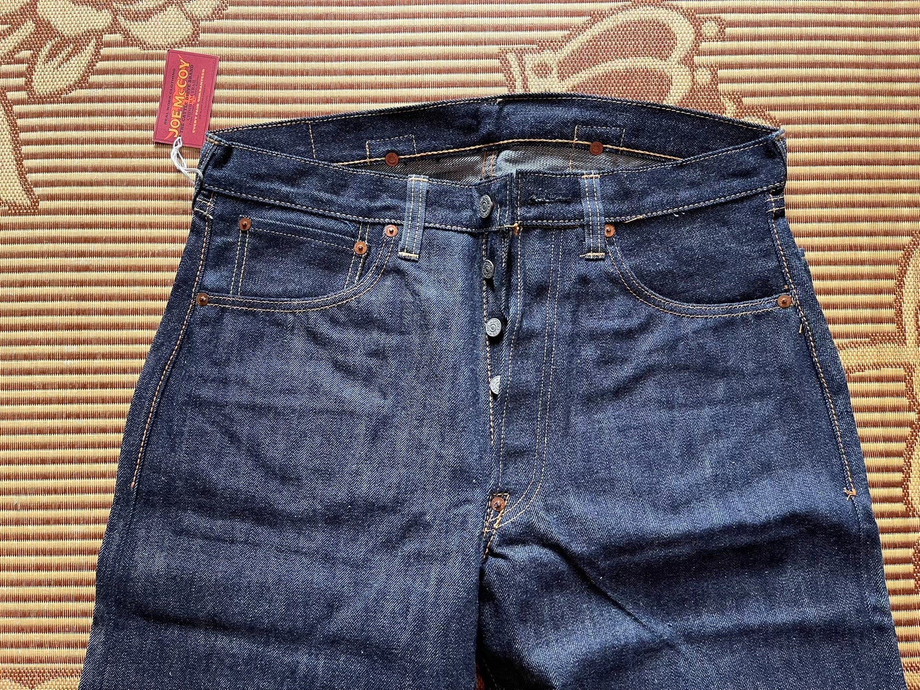 Joe McCoy 902xh 1937 Jeans W32 L36