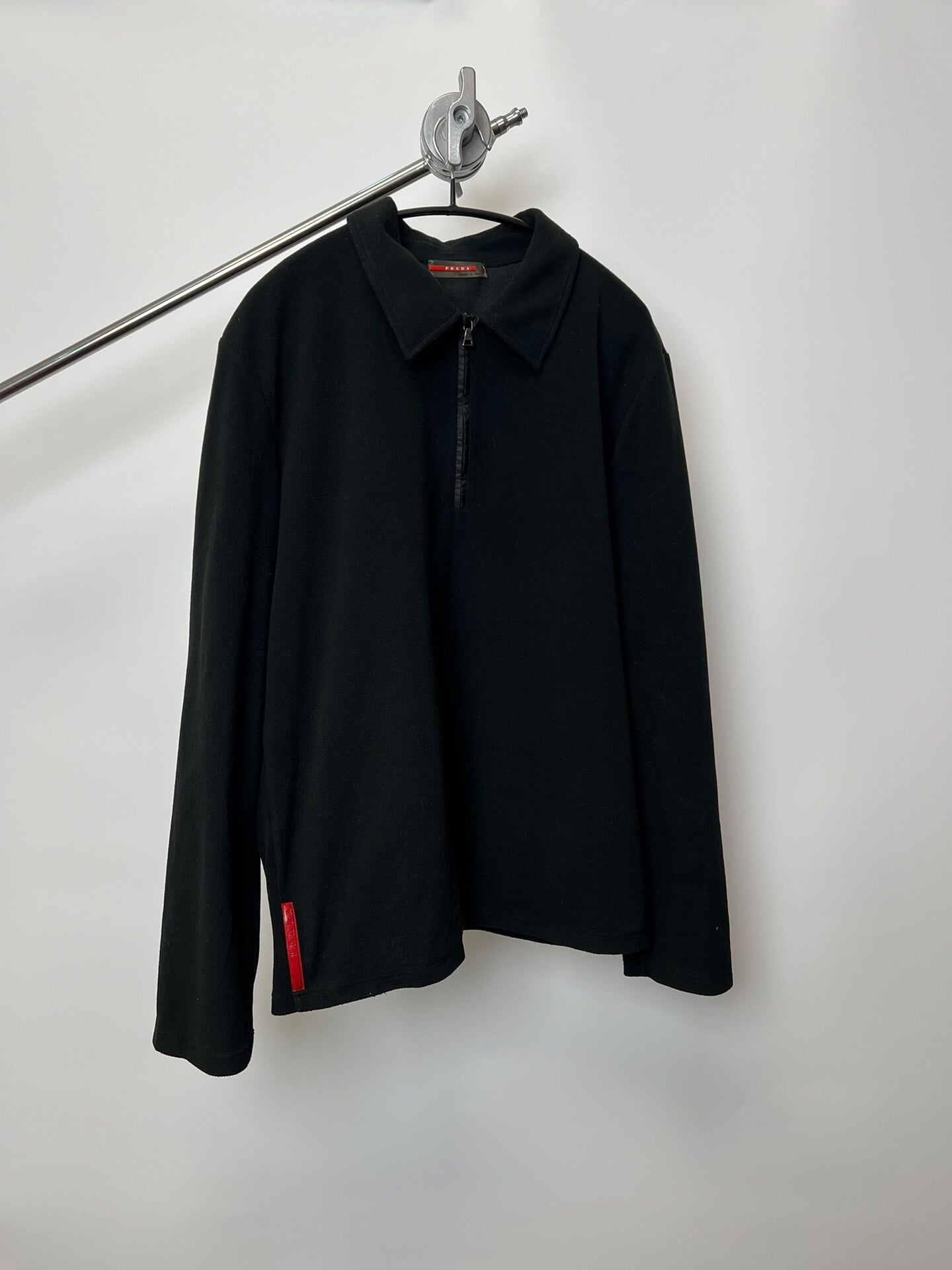 Prada vintage Sports Half-Zip Fleece Jacket