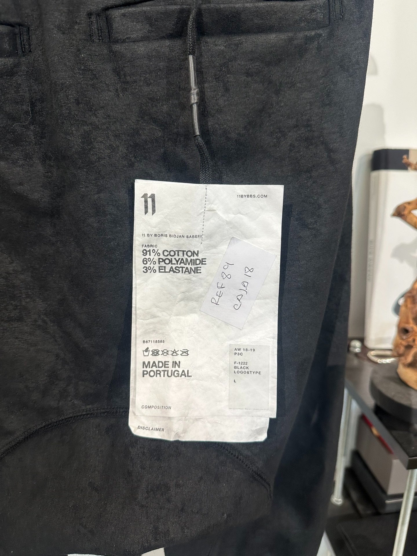 Boris Bidjan Saberi 11by bbs Waxed Joggers