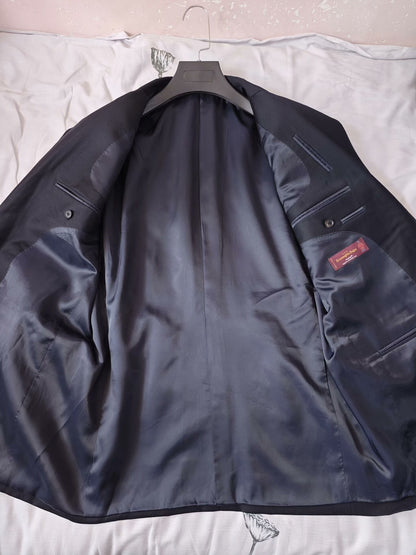 Zegna Trofeo Black Wool Blazer