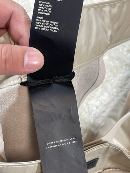 fear of god suede strap pants set