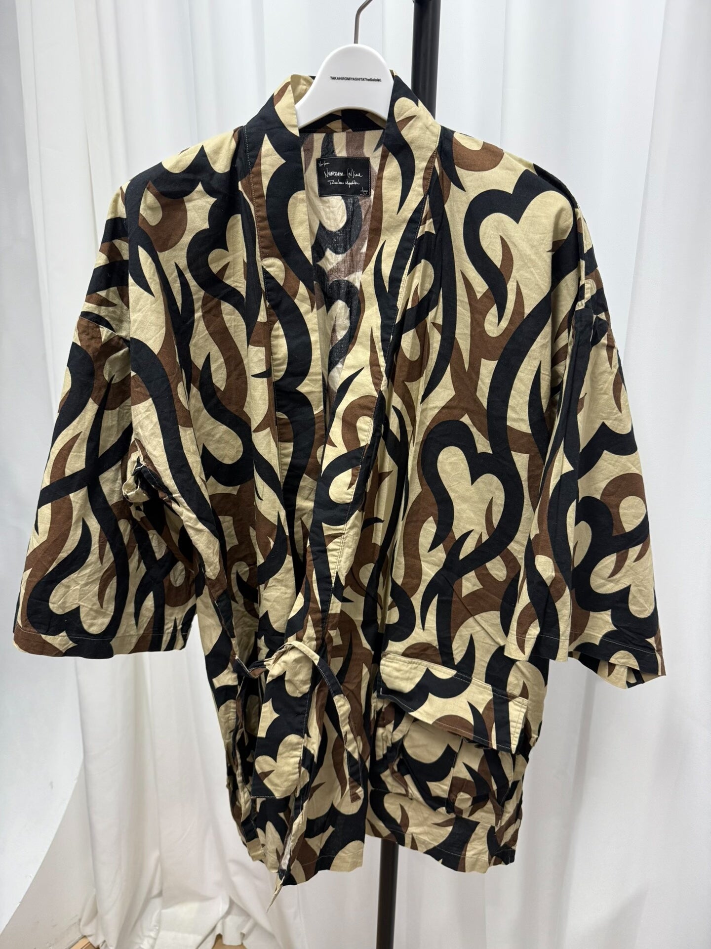 Number Nine Thorn Pattern Cardigan