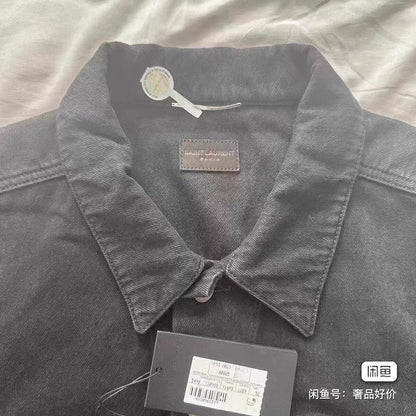 Saint Laurent Black Denim Jacket