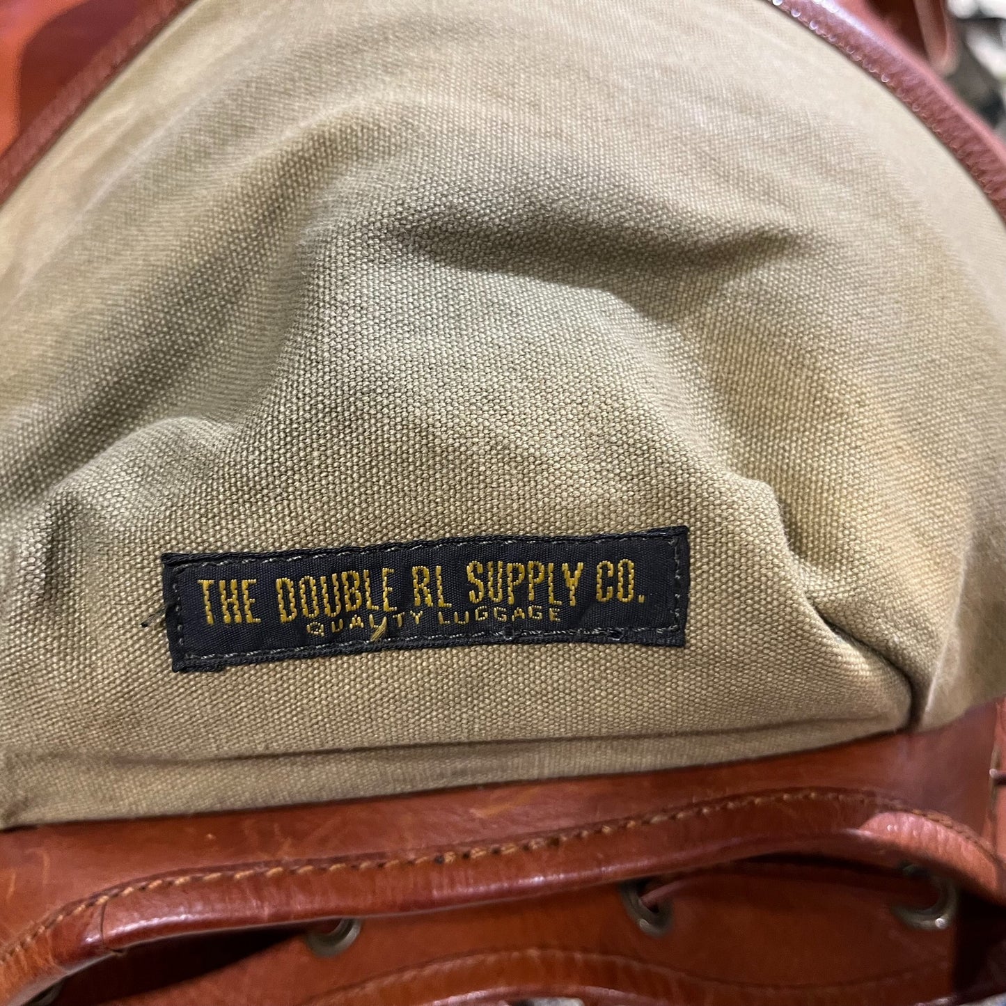 RRL Double RL Leather Backpack