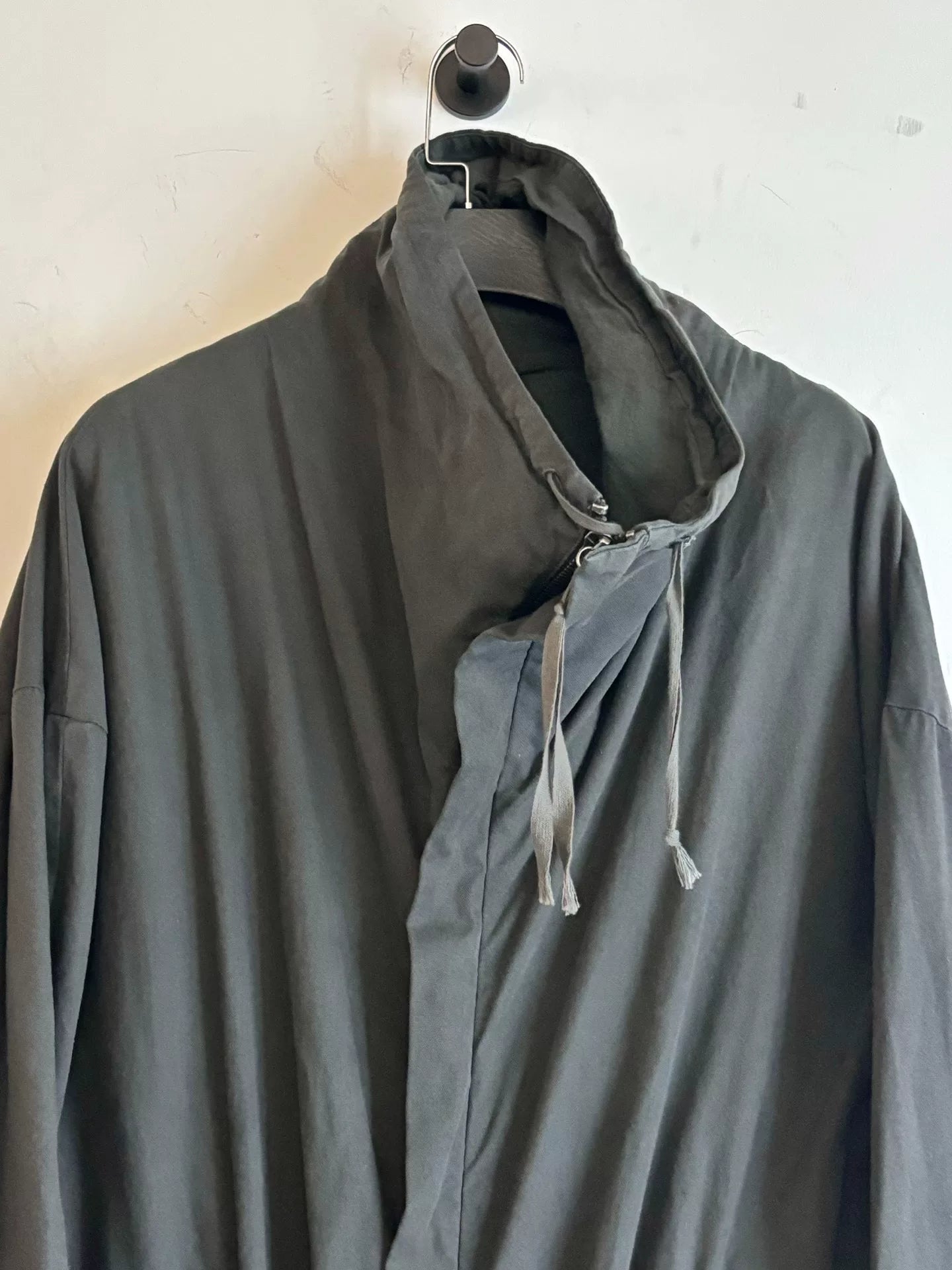 damir doma oversized trench coat in green