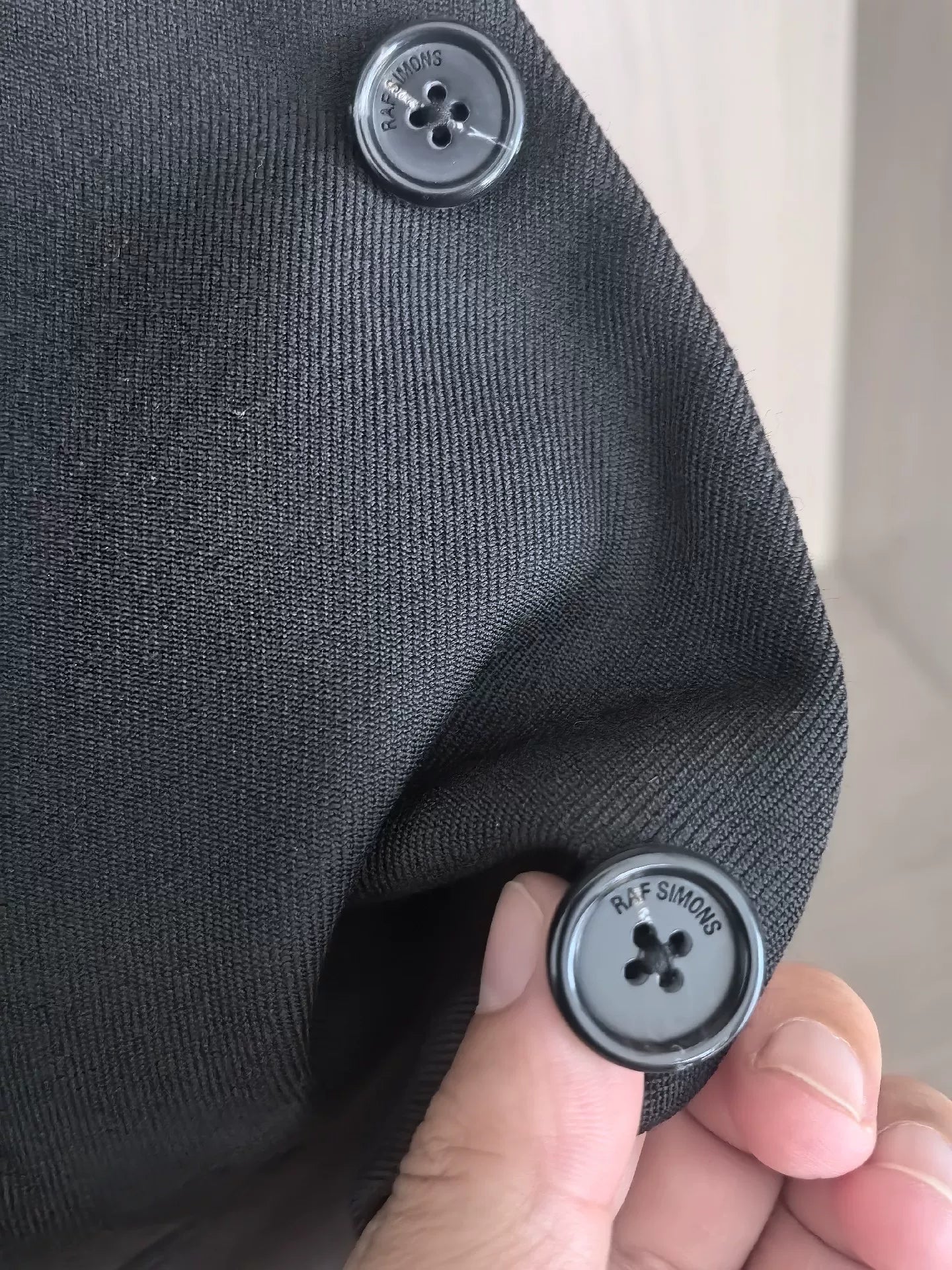 RAF SIMONS Wool Blazer Made in Italy