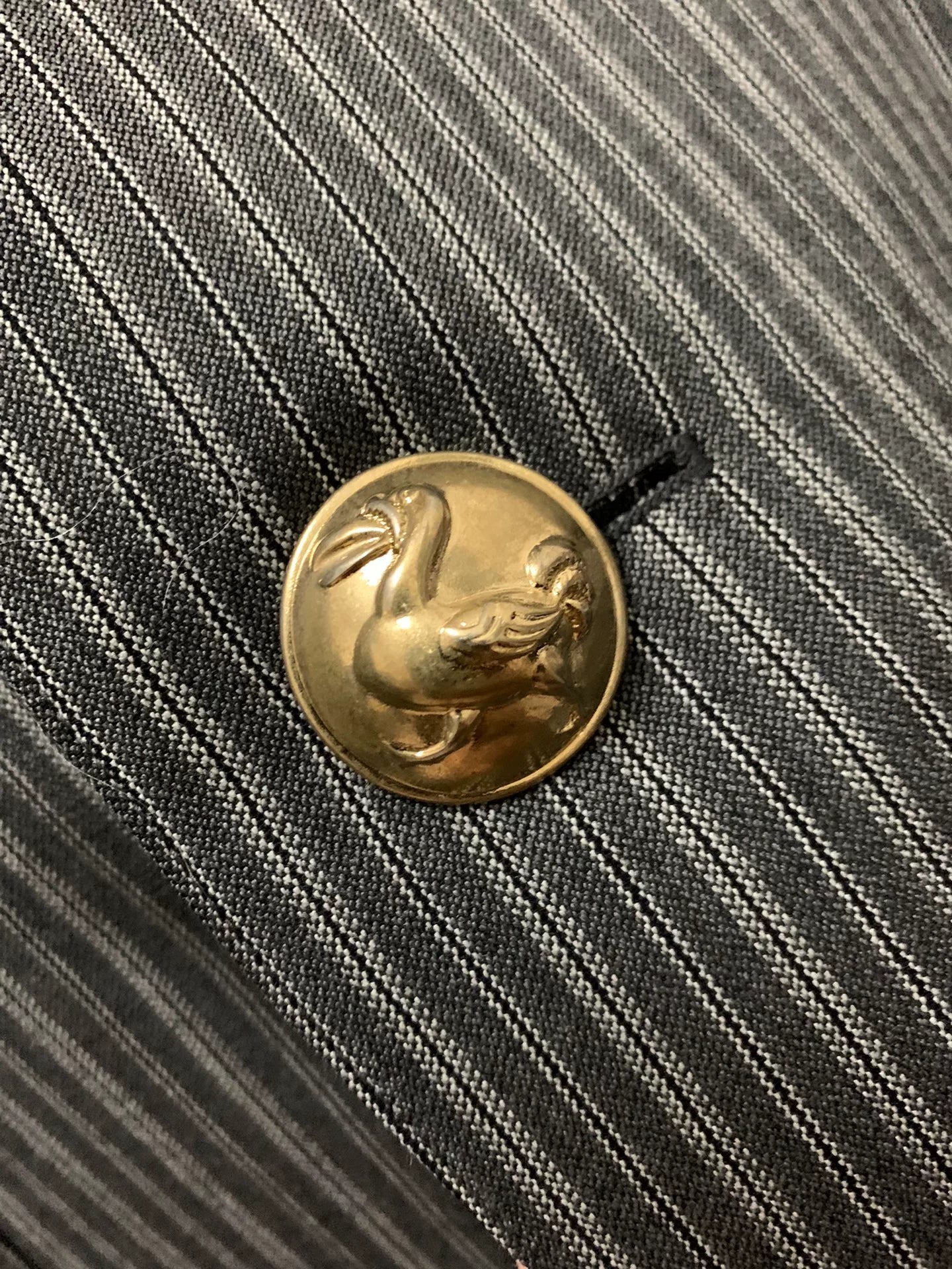 LOEWE Gray Wool Casual Blazer