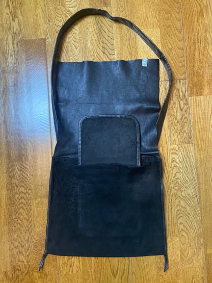 visvim black shoulder bag 18ss collection