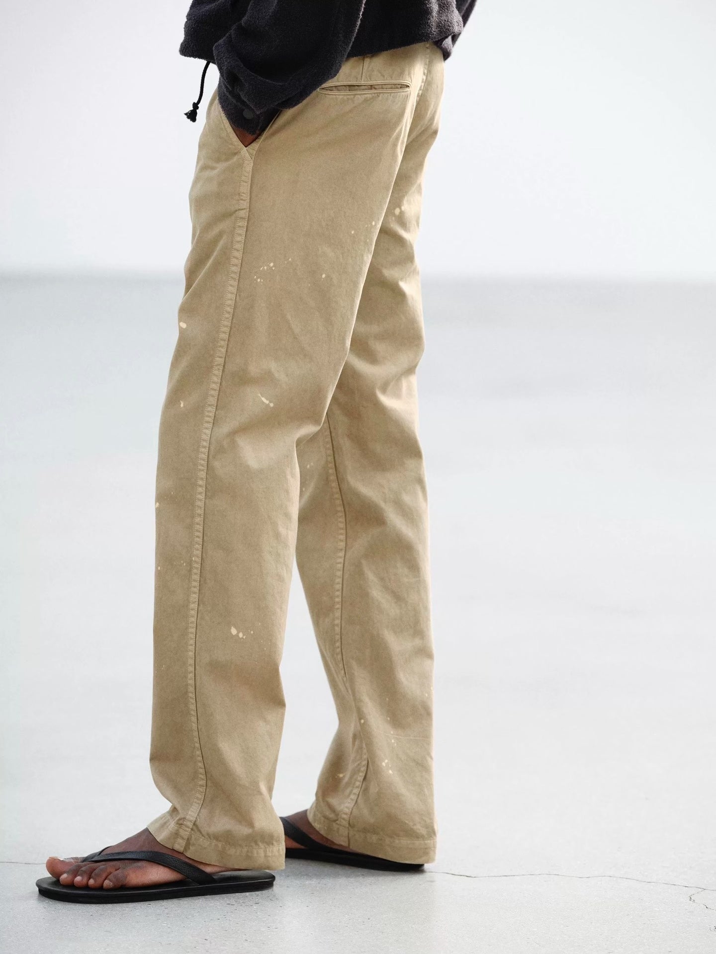 AURALEE FINX LIGHT CHINO PANTS