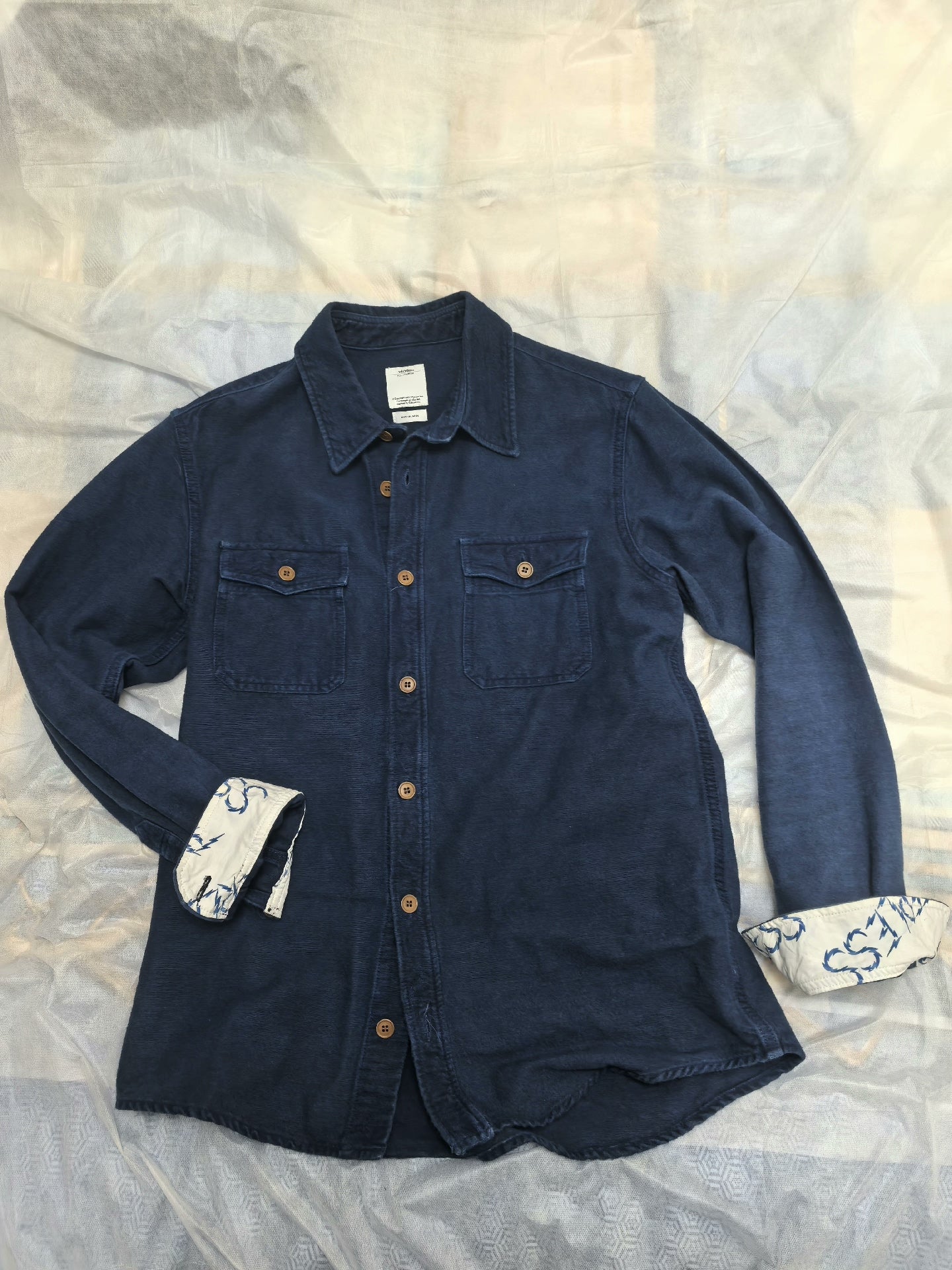 Visvim Blue Flannel Shirt