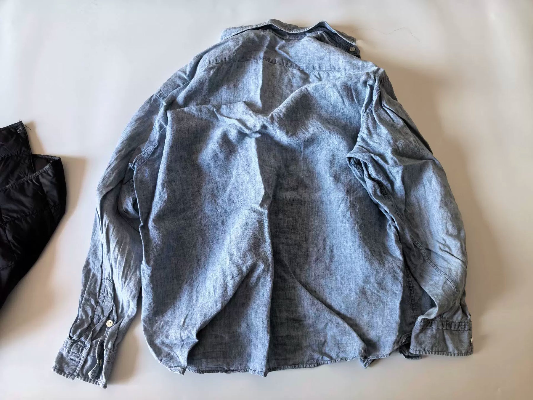 Porter Classic Roll Up Linen Shirt