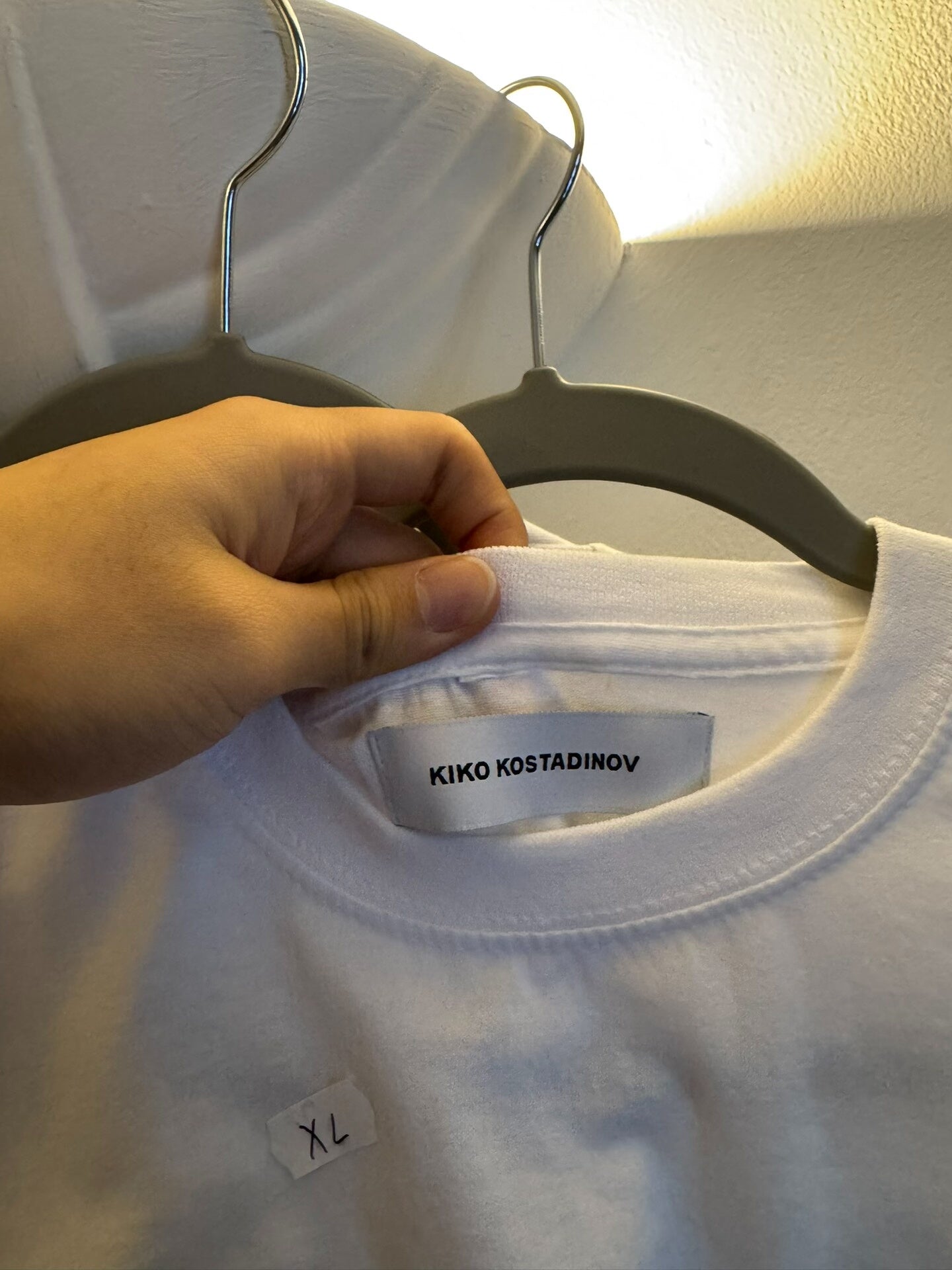 kiko kostadinov short sleeve t-shirt prototype