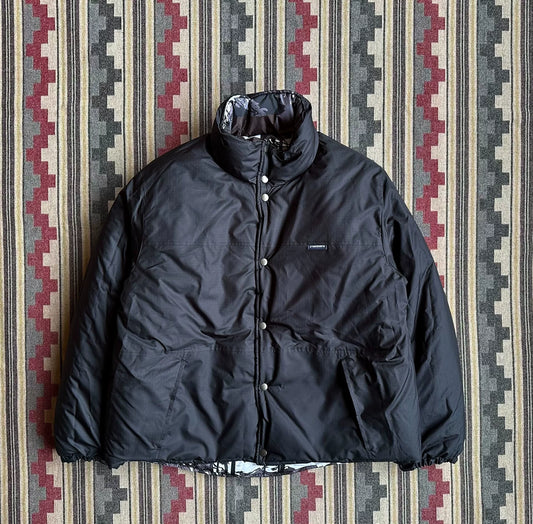 noma t.d. landscape stuffed jacket black gray